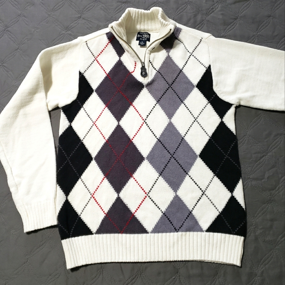 Kids Half Zippered Sweater
